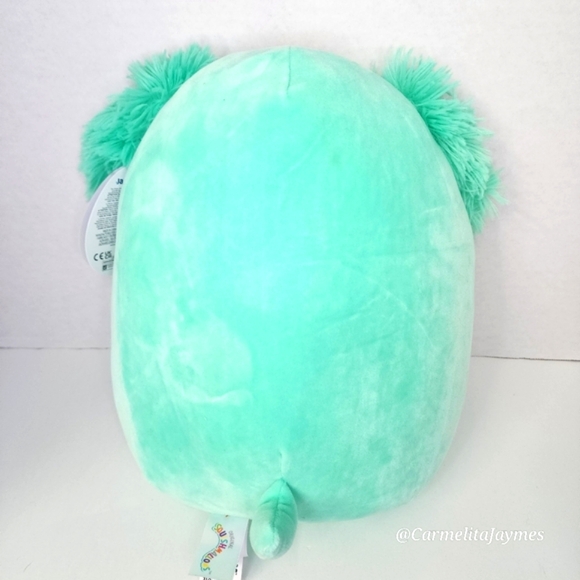 LISBETH 🐶 Blue DOTD Embroidered Dog Original Squishmallows By Kellytoy NWT *PC* - Picture 5 of 8